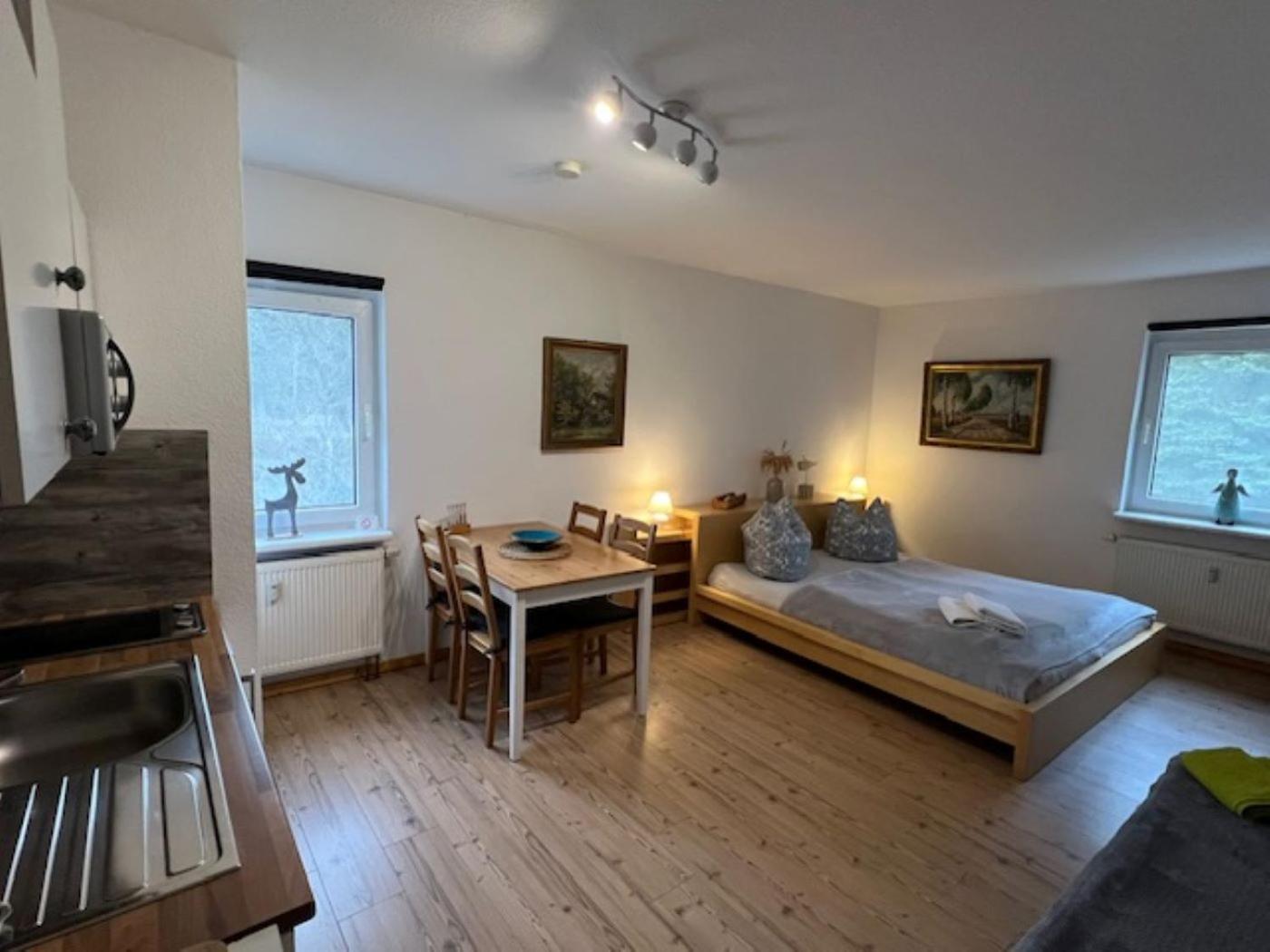 Ferienappartements Am See Schorfheide Bagian luar foto